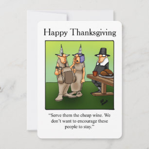 Funny Erntedank Spaß "Cheap Wine" Einladungen