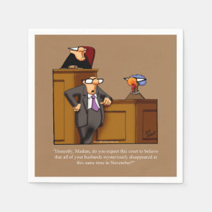 Funny Erntedank Spaß Cocktail Napkins Serviette