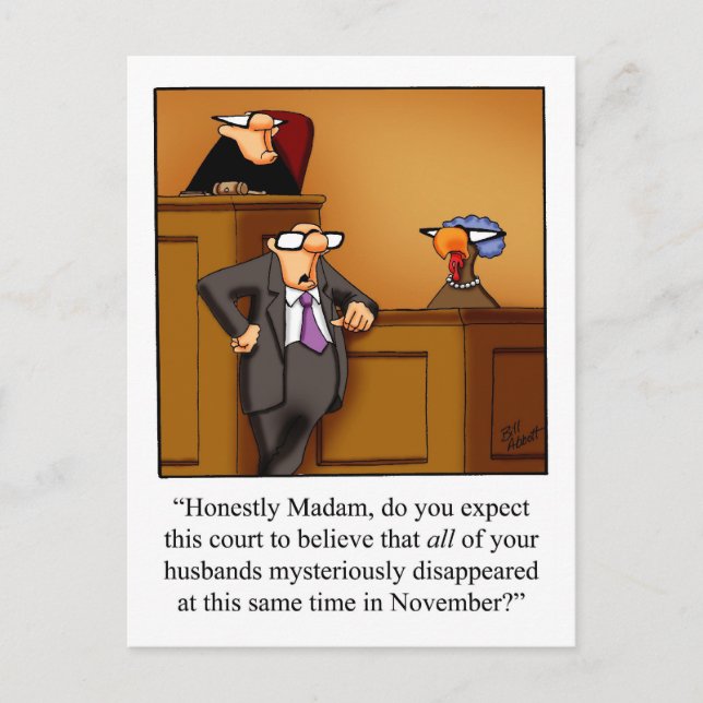 Funny Erntedank Spaß Postkarten (Vorderseite)