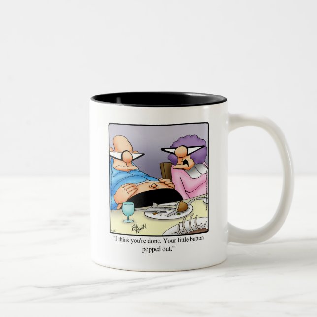 Funny Erntedank Spaß Tasse Geschenk (Rechts)