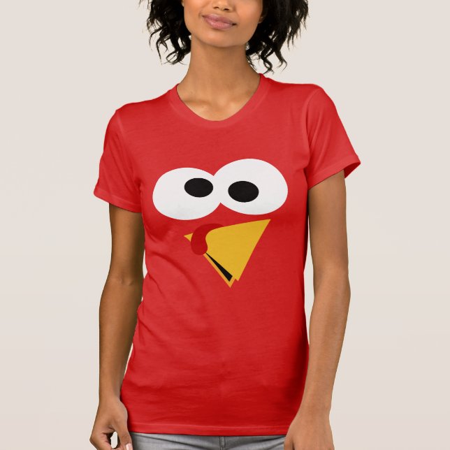 Funny Erntedank Türkei Gesicht T-Shirt (Vorderseite)