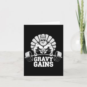 Funny Erntedank Türkei Gravy Gains Motivation G Karte