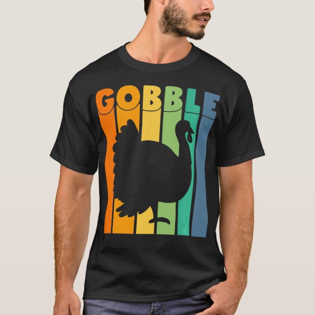 Funny Erntedank Turkey Design für Damen, Herren &  T-Shirt (Vorderseite)