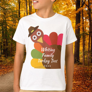 Funny Erntedank Turkey Trot Matching Family T-Shirt