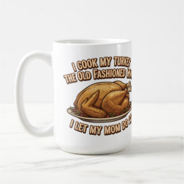 Funny Erntedank Zitat Ich koche meine Türkei Kaffeetasse