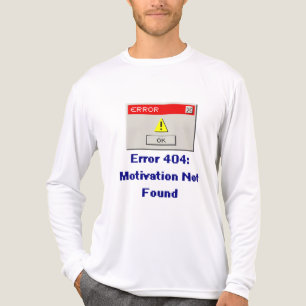 Funny Error 404 Motivation wurde nicht gefunden Re Tri-Blend Shirt