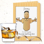 Funny Ethnic Male Cartoon Sassy Birthday Karte<br><div class="desc">Woll ihm eine versaute und versaute Geburtstagskarte,  die ihn zum Lachen bringt? Siehe nicht weiter:)</div>