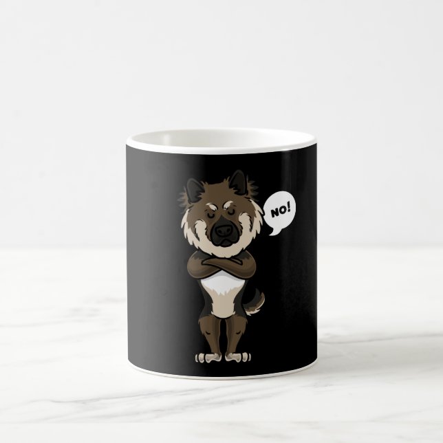 Funny Eurasier Dog lustiges Geschenk Idee Kaffeetasse (Mittel)