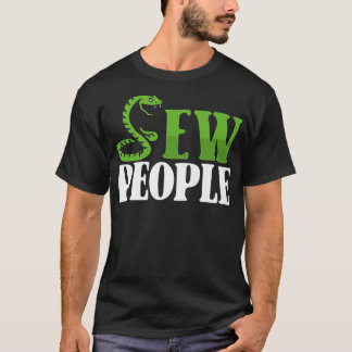 Funny Ew People Schlange Anti Social Introvertiert T-Shirt