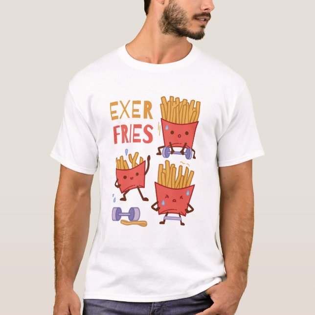 Funny Exerfries T-Shirt (Vorderseite)