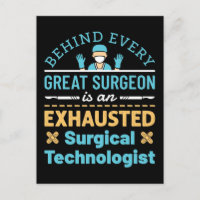 Funny Exhaugical Surgical Technologe Scrub Tech