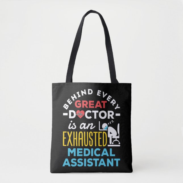 Funny Exhausted Medical Assistant CMA (Vorderseite)