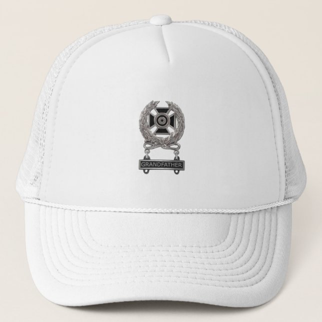 Funny Expert Großvater Medal Trucker Hat Truckerkappe (Vorderseite)