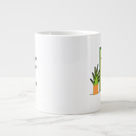 Funny Eye Doctor Optometriker Office Cartoon Kaffe Jumbo-Tasse