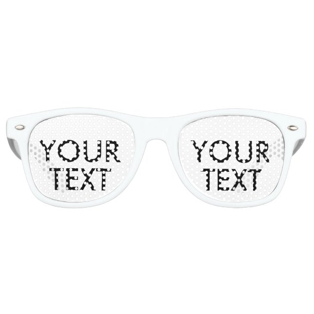 fUNNY Eyepster Party Shades Glasses Sonnenbrille (Vorderseite)