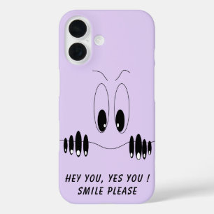 Funny Eyes iPhone Case - benutzerdefinierte Farbe 