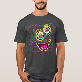 Funny Eyes Optical Illusion T-Shirt