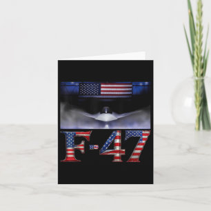 Funny F47 Fighter Jet Trump Shirt F-47 Jet Fighter Karte