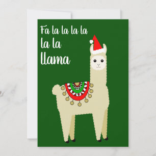 Funny Fa La Lema - Parco Civico-Ciani Weihnachtsma Feiertagskarte