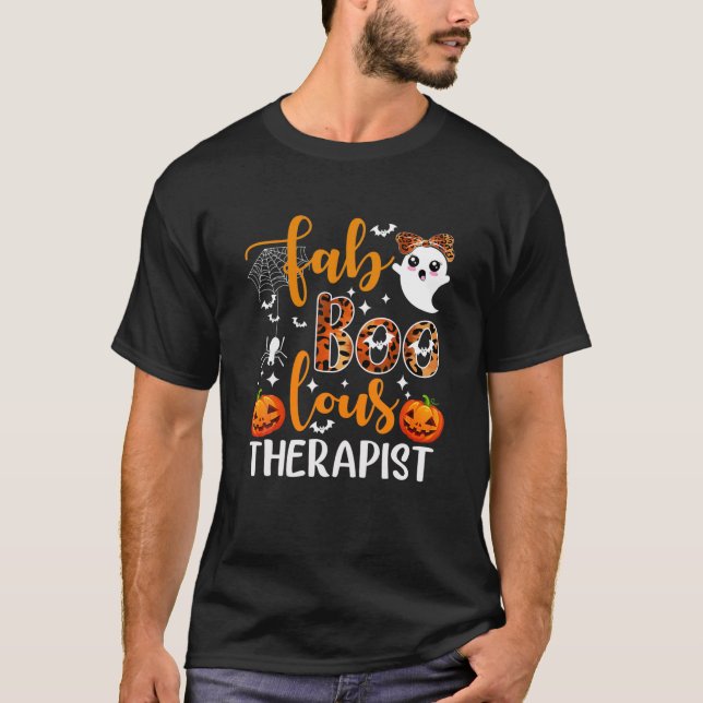 Funny Faboolous Therapist Halloween Kostüm Therap T-Shirt (Vorderseite)