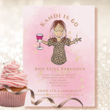 Funny Fabulous 60 Blush Gold Ethnic 60. Geburtstag