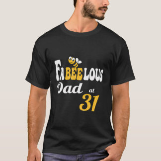Funny Fabulous Fabelous Vater Bee Honeycomb Daddy  T-Shirt