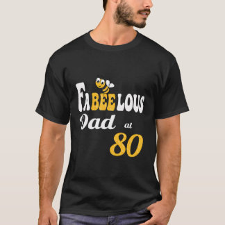 Funny Fabulous Fabelous Vater Bee Honeycomb Daddy T-Shirt