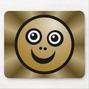Funny Face (color me) - Kaffee- v2 Mousepad