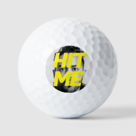 Funny Face Foto Golfball