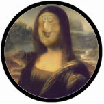 Funny Face Mona Lisa Laughter Freistehende Fotoskulptur<br><div class="desc">Eine Neubearbeitung der Kunst von Leonardo da Vinci. (Mona Lisa) — Im *Spoofing The Arts* Store finden Sie Reedits (meist Parodie) berühmter Kunstwerke. Wenn Sie mehr sehen möchten,  klicken Sie bitte auf - SPOFINGTHEARTS - in den Tags unten. — Kontaktieren Sie mich für Informationen über neue Produkte. —</div>