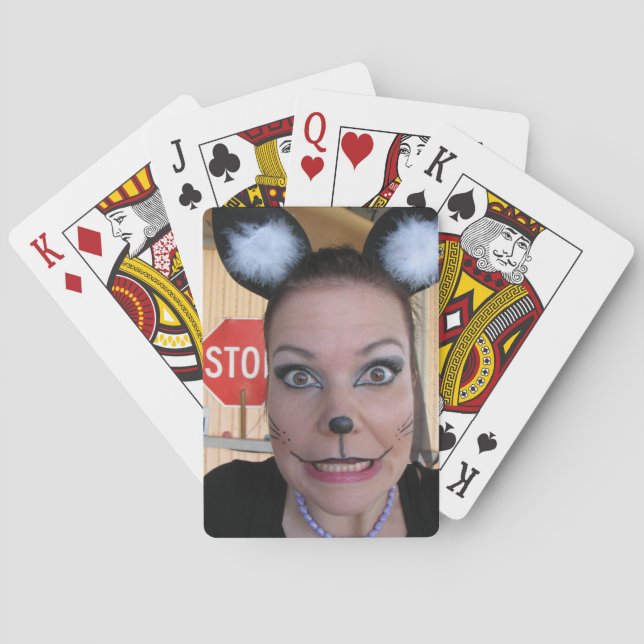 Funny Face Playing Cards! Spielkarten (Rückseite)