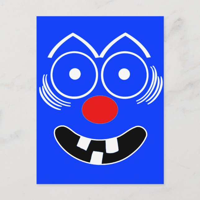 Funny Face Postkarte (Vorderseite)