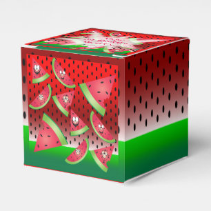 Funny Face Watermelon Kid's Geburtstag Geschenkschachtel