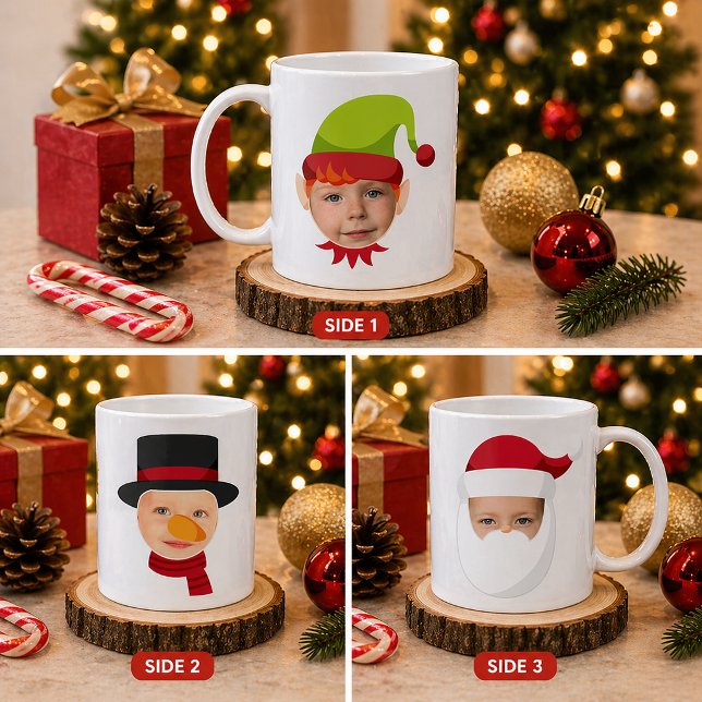 Funny Faces Elf & Santa Tasse (Funny Faces)