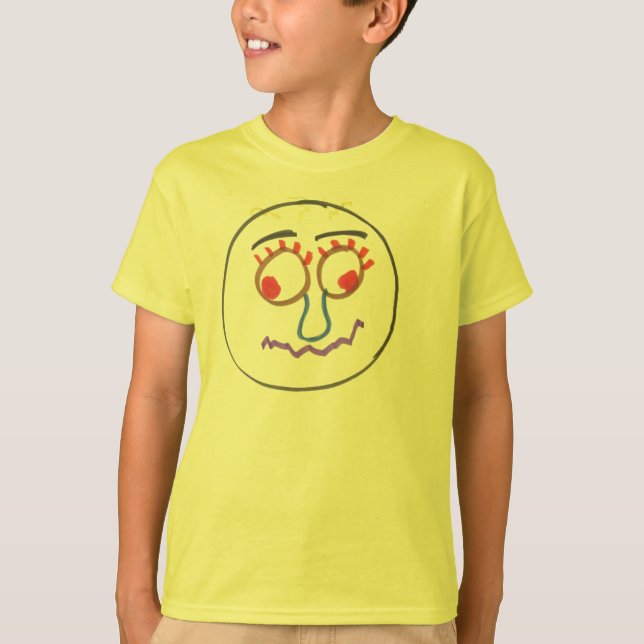 Funny Faces Kid's Shirt (Vorderseite)