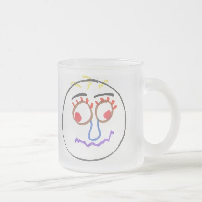 Funny Faces Mattierte Tasse (Rechts)