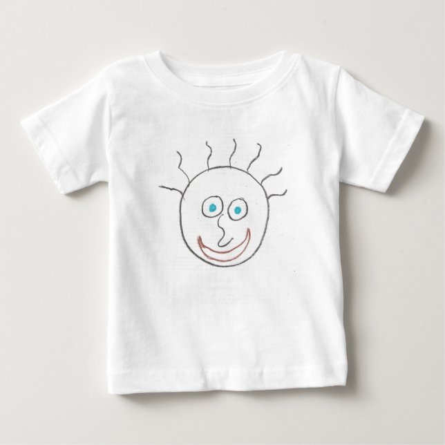 Funny Faces Säuglings Shirt (Vorderseite)
