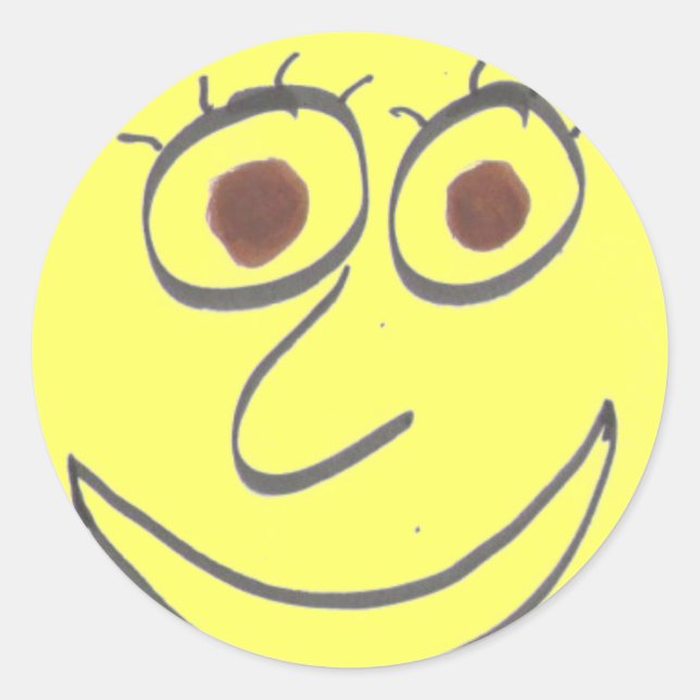 Funny Faces Sticker (Vorderseite)
