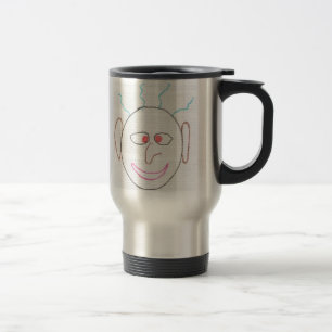 Funny Faces Travel Mug Reisebecher