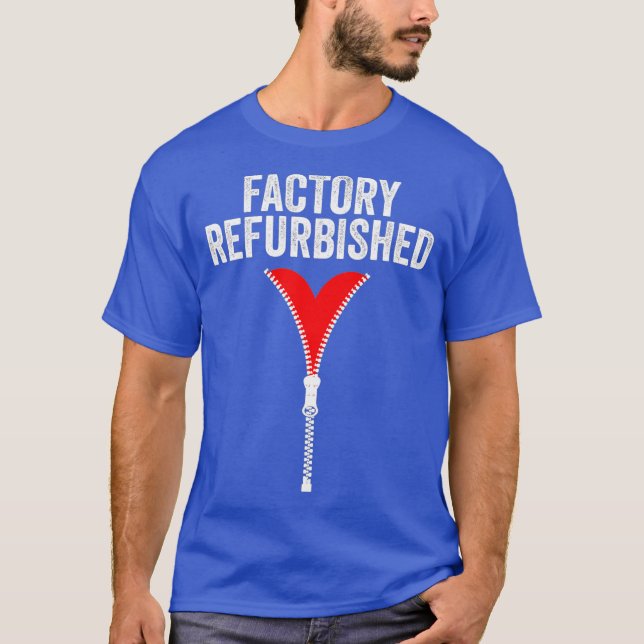 Funny Factory renoviert Geschenk Offenes Herz T-Shirt (Vorderseite)