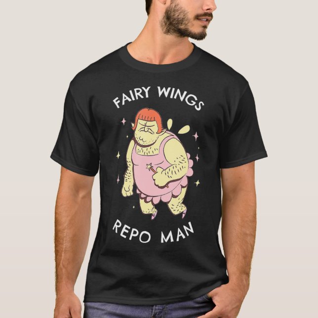 FUNNY FAIRY WINGS T-Shirt (Vorderseite)