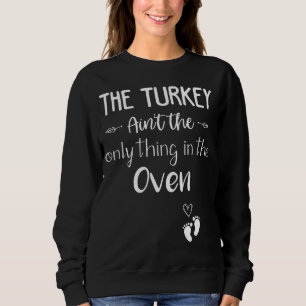 Funny Fall Baby-Ankündigung für Eltern Fa. Sweatshirt