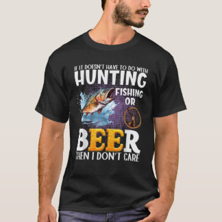 Funny Fall oder Frühling Bass Angelelke Liebesjagd T-Shirt