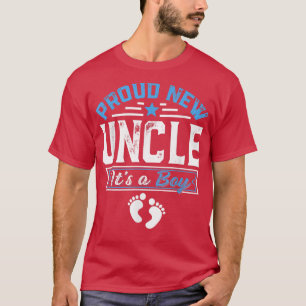 Funny Familie stolz neuen Onkel Es ist ein Junge G T-Shirt