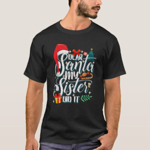 Funny Familie Weihnachten Lieber Weihnachten Mein  T-Shirt