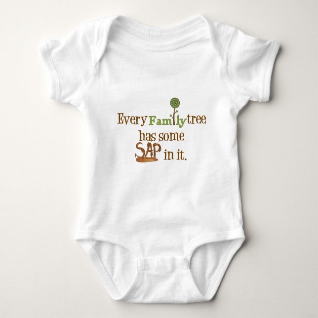 Funny Family Baby Strampler (Vorderseite)