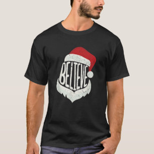 Funny Family Christmas glauben Weihnachtsmann Nied T-Shirt