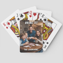 Funny Family Games Night Customized Foto