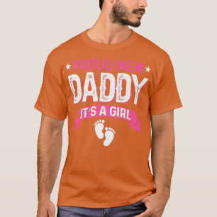 Funny Family Gender Reveal Proud New Daddy Es ist T-Shirt