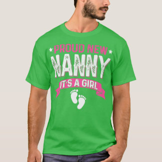 Funny Family Gender Reveal Proud New Ganny Es ist  T-Shirt